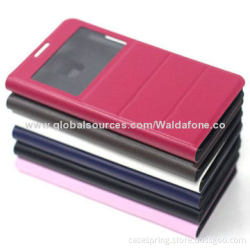 Leather Case for Samsung Galaxy S5, New Products, ODM and OEM Orders Welcomed